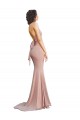 Sleeveless V-Neck Low Back Spandex Mermaid Formal Evening Gown / Prom Dress / Bridesmaid Dress Brighton