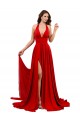 Sleeveless Halter Neck Criss Cross Open Back Spandex A-Line Formal Evening Gown / Prom Dress / Bridesmaid Dress Brighton