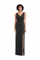 Sleeveless V-Neck V-Back Spandex Sheath Formal Evening Gown / Prom Dress / Bridesmaid Dress Brighton