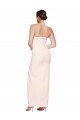 Sleeveless Cowl Neck Low Back Stretch Satin Mermaid Formal Evening Gown / Prom Dress / Bridesmaid Dress Brighton